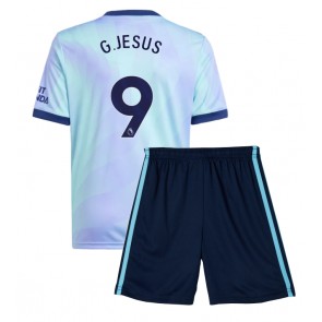 Arsenal Gabriel Jesus #9 Dětské Alternativní dres komplet 2024-25 Krátký Rukáv (+ trenýrky)